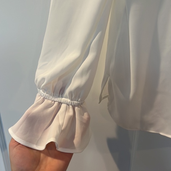 White J. Crew Blouse size XXS - Picture 6 of 7